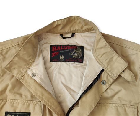 Vintage beige Belstaff Rallymaster 350 gold label jacket